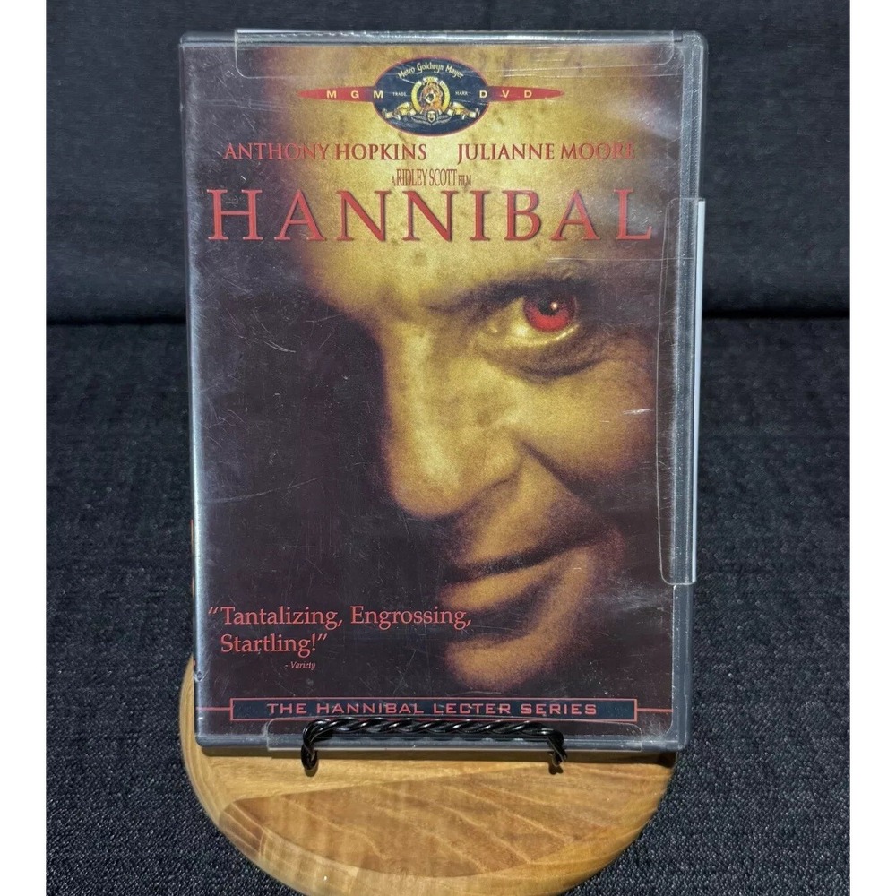 Hannibal DVD Movie 2001 Horror/Crime Anthony Hopkins Full Screen Subtitles New